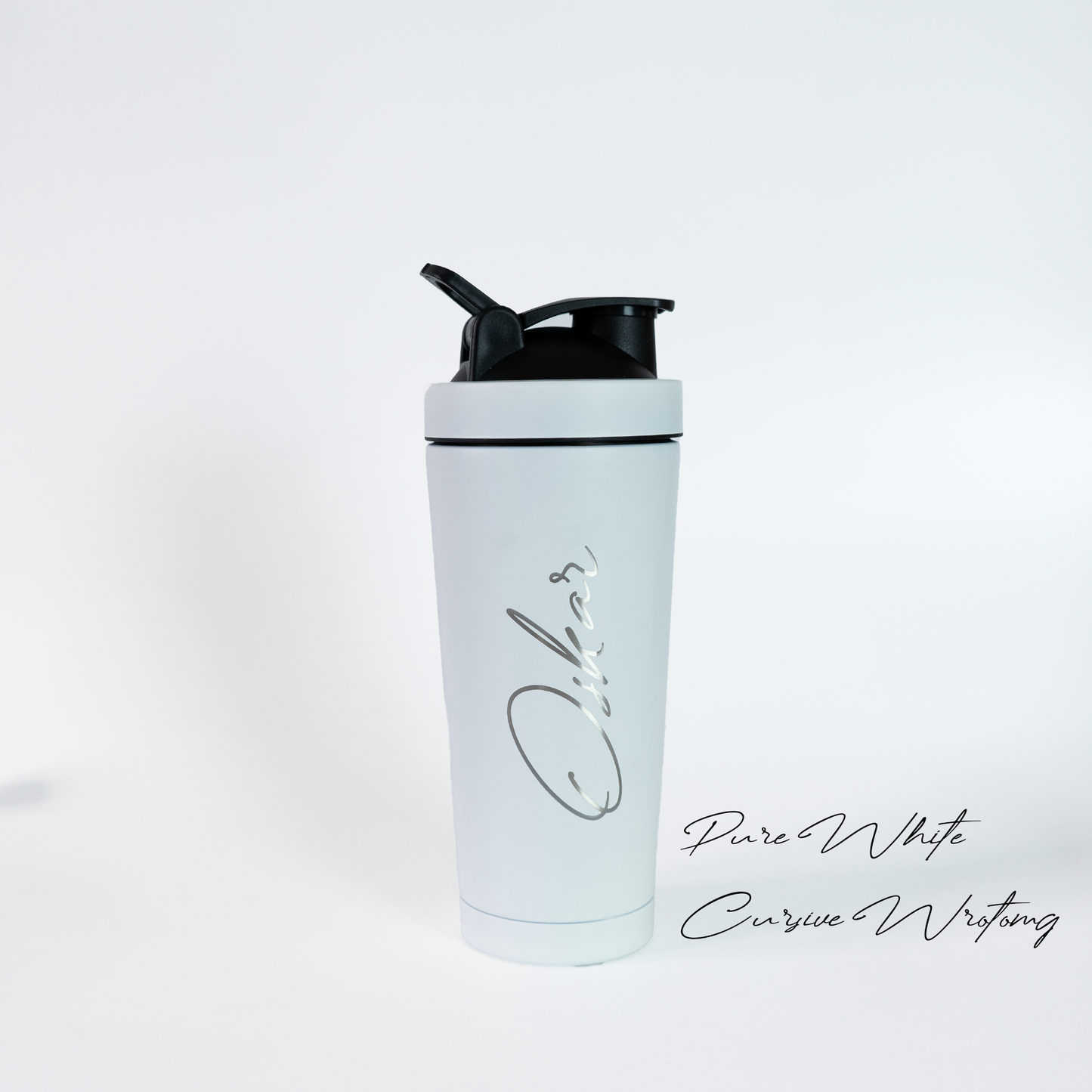 Engraved Insulated Protein Shakers - 750ML