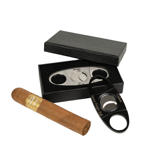 Personalised Cigar Cutter with Gift Box