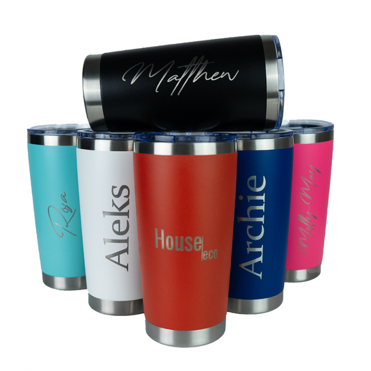 Personalised Insulated Coffee Mug Travel Cup - 500ml