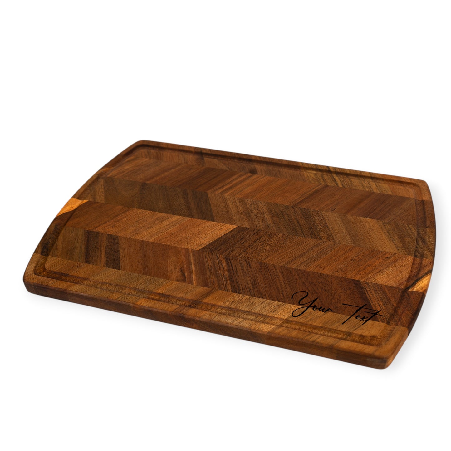 Large Acacia Chopping Board / Butcher Block – Can be Engraved