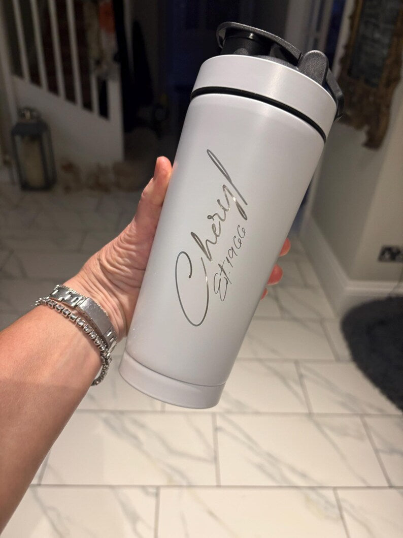 Name & ‘Est.’ year on a shaker