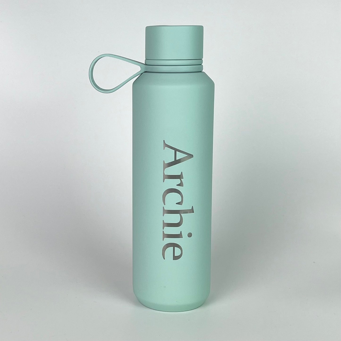 Personalised Insulated Water Bottle with Carry Handle - 600ml