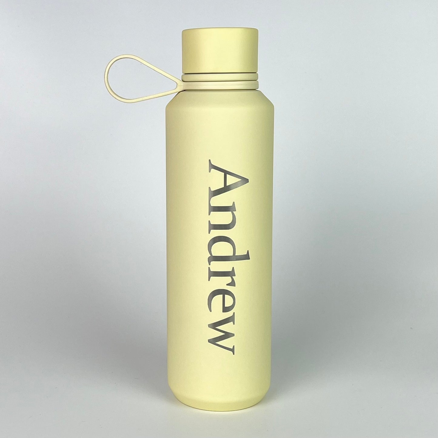 Personalised Insulated Water Bottle with Carry Handle - 600ml