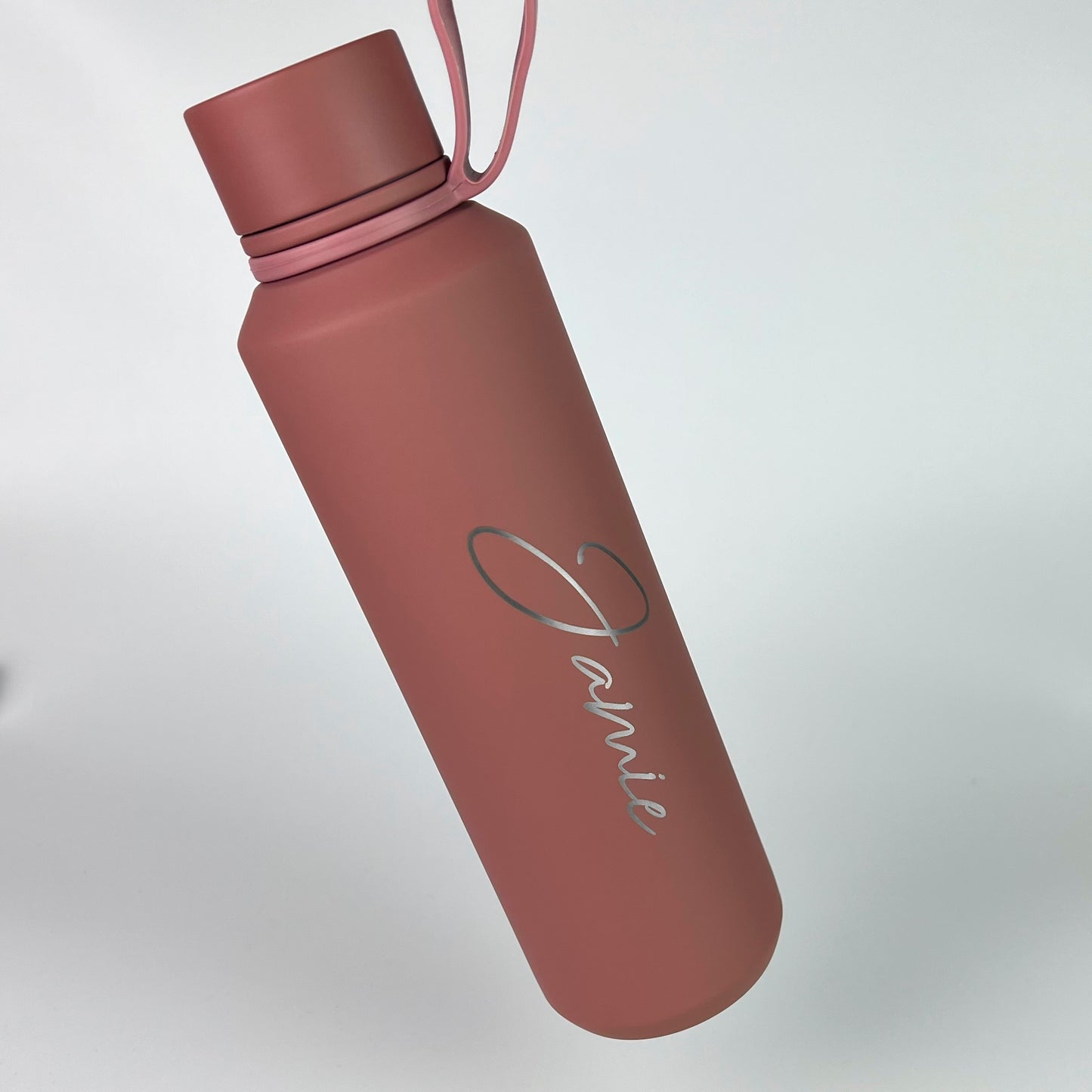 Personalised Insulated Water Bottle with Carry Handle - 600ml