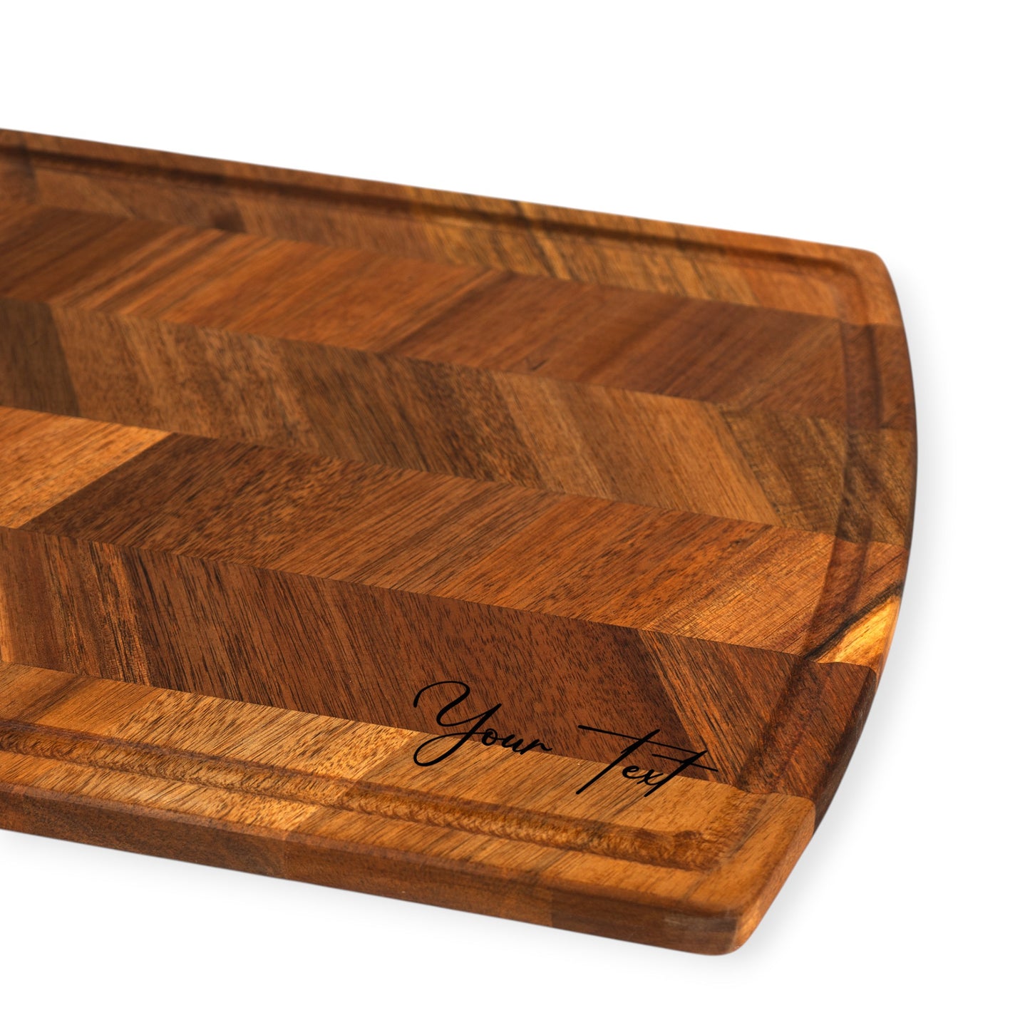 Large Acacia Chopping Board / Butcher Block – Can be Engraved