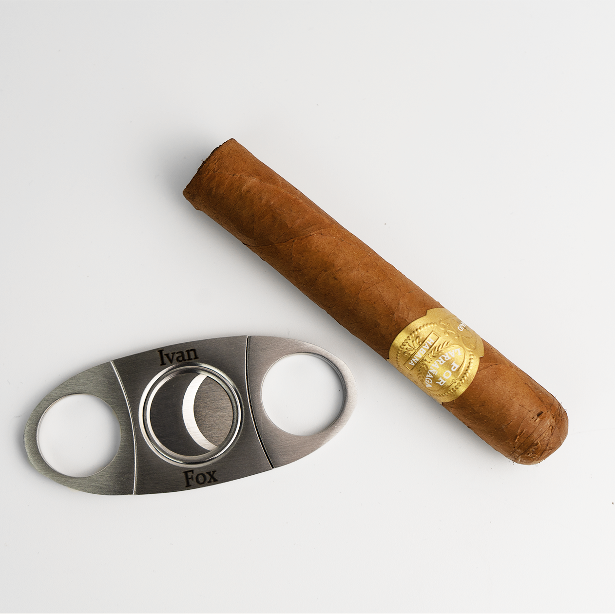 Personalised Cigar Cutter with Gift Box