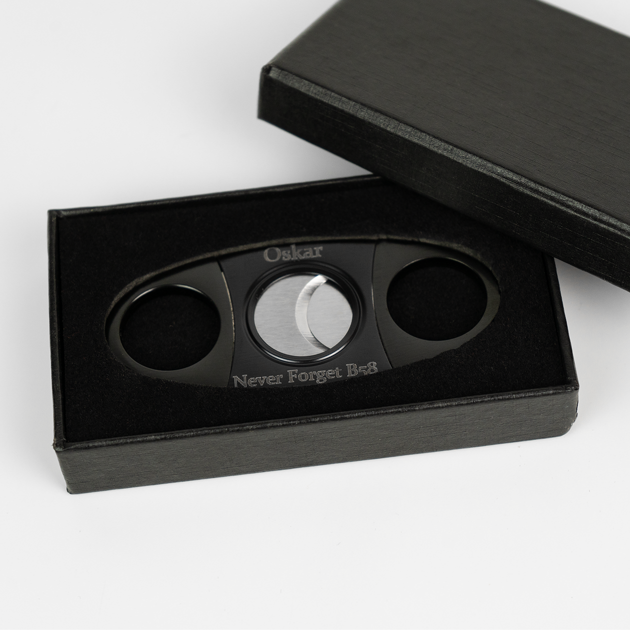 Personalised Cigar Cutter with Gift Box